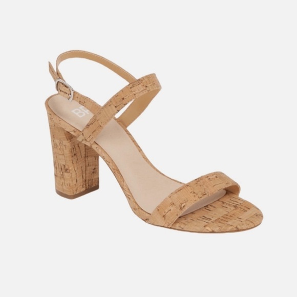 bp Shoes - NEW BP Lula Cork Slingback Sandals | Block Heel Comfort Size 10M | Casual